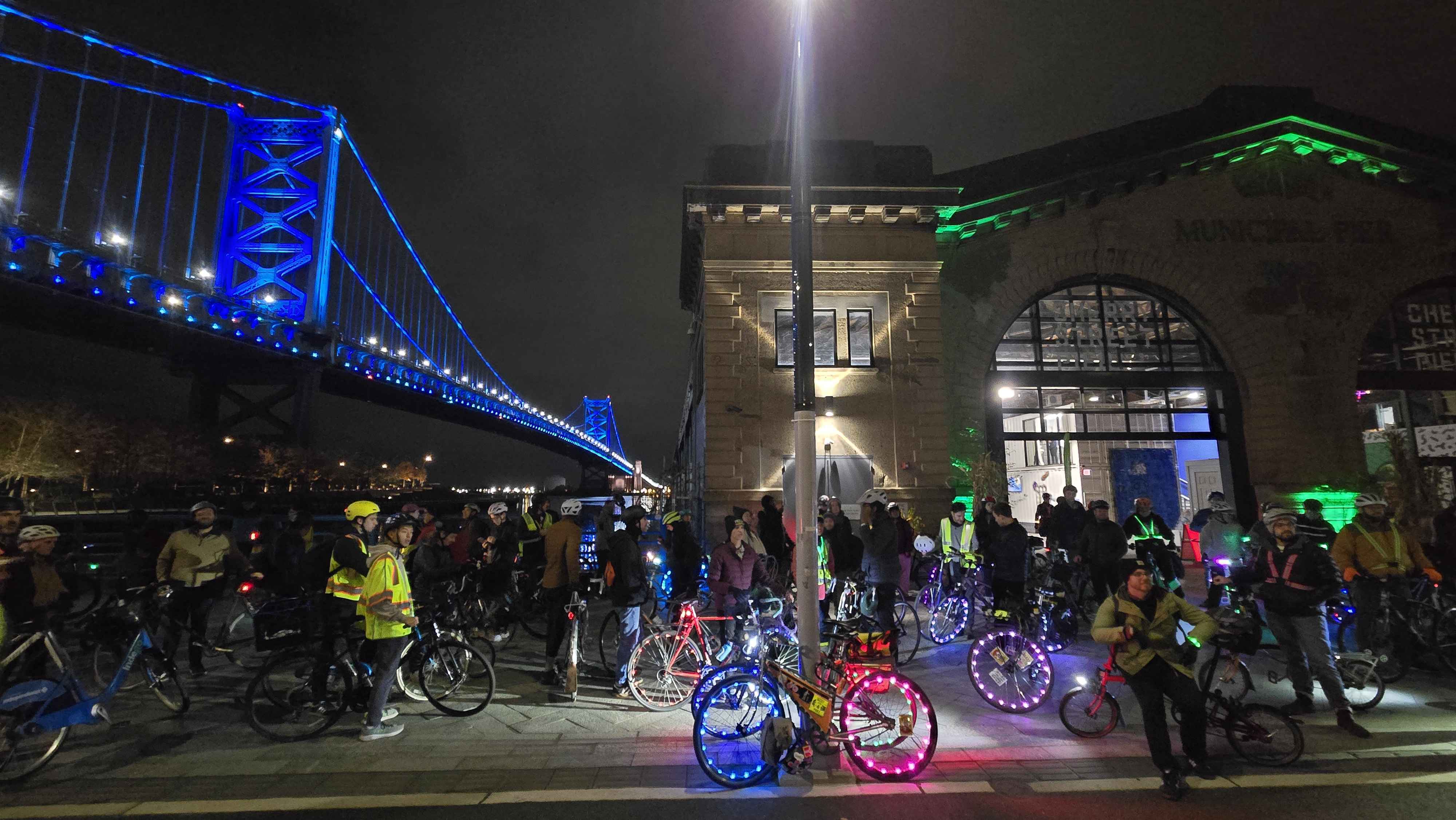 Wednesday Night Rides group photo 2025